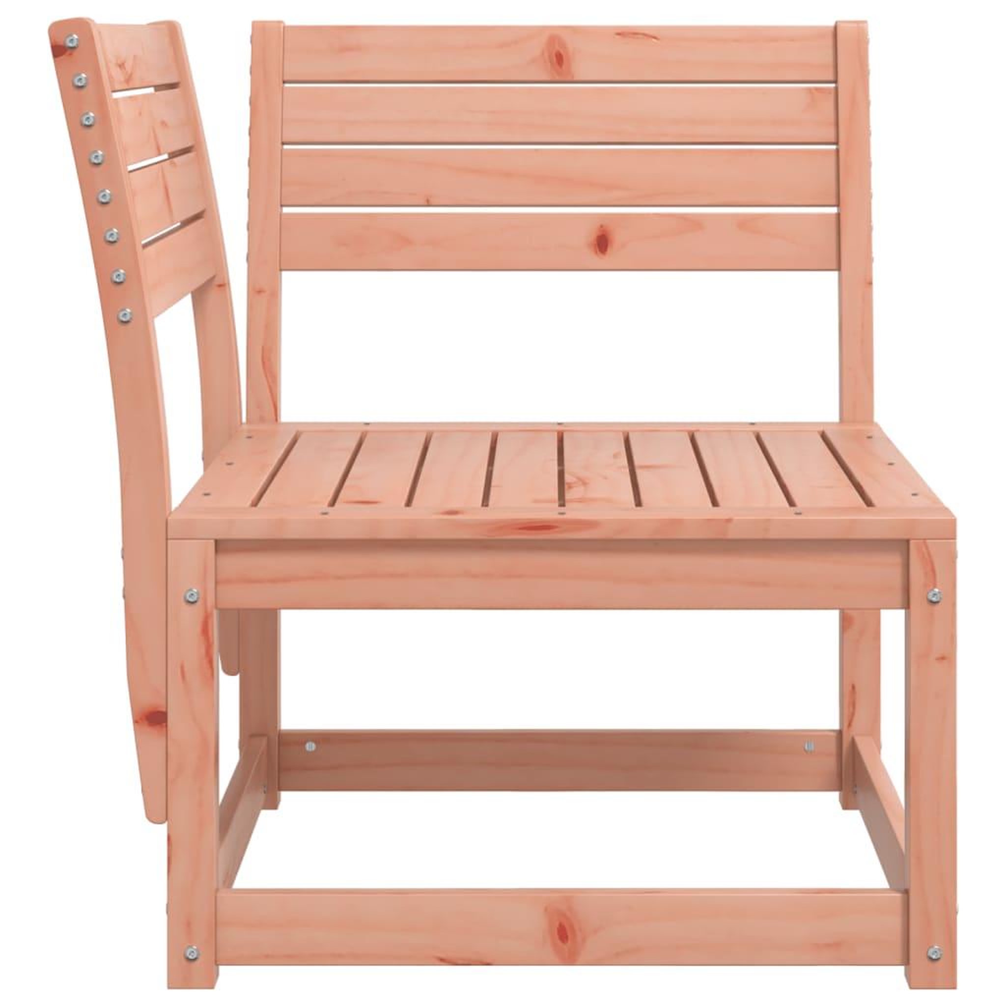 Voir la diapositive 5 : VIDAXL Canape d'angle de jardin 73x73x78 cm bois massif douglas