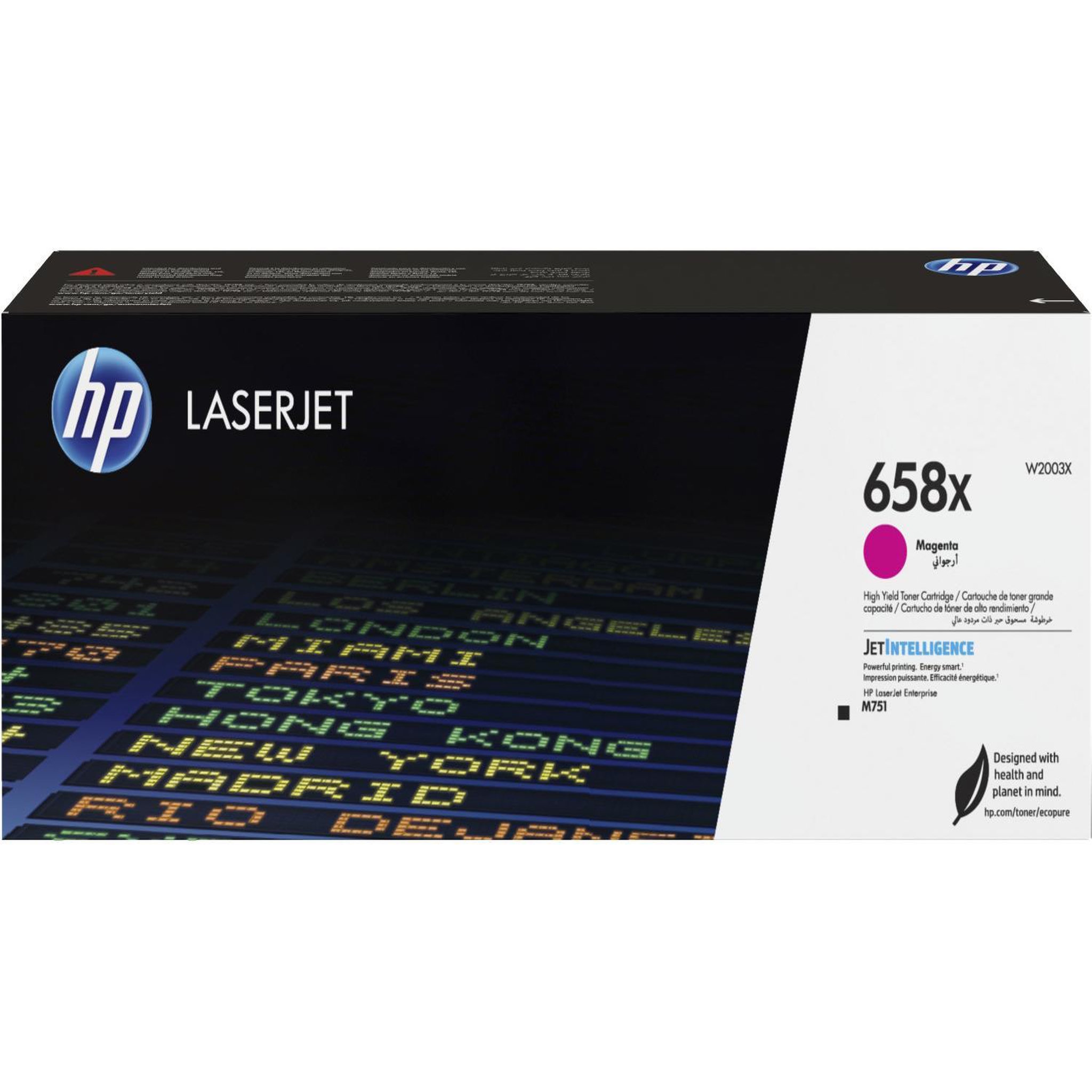 Voir la diapositive 2 : HP Hp toner magenta laserjet 658x authentique grande capacité