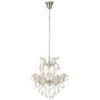 Voir la diapositive 2 : Paris Prix Lustre en Verre  Antique  57cm Transparent