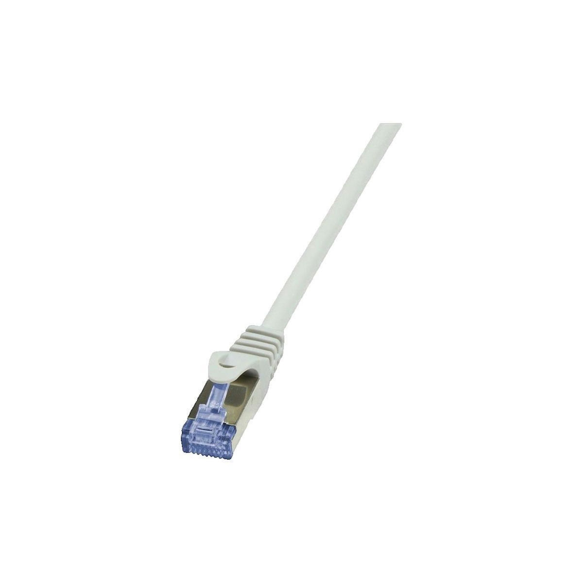 LOGILINK Câble réseau LogiLink Cat6a S/FTP gris