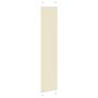 Voir la diapositive 4 : VIDAXL Store plisse creme 50x200 cm largeur du tissu 49,4 cm polyester