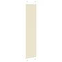 Voir la diapositive 4 : VIDAXL Store plisse creme 50x200 cm largeur du tissu 49,4 cm polyester