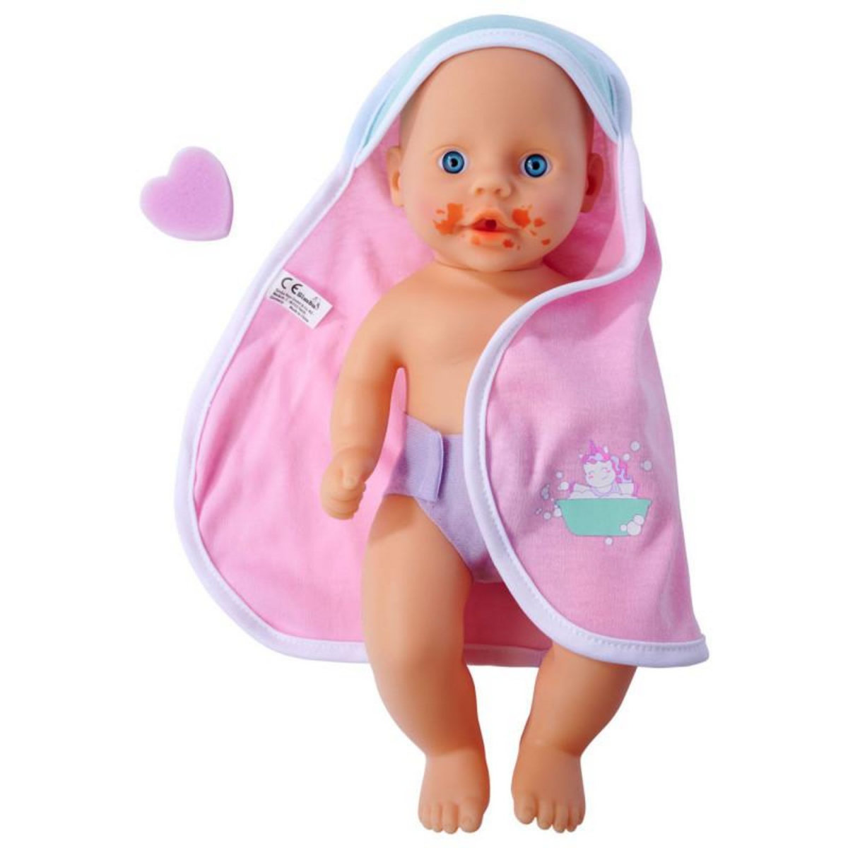 Accessoire poupée Simba Toys 105562128 Baignoire pour poupée nouveau né