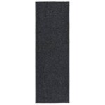 VIDAXL Tapis 100x300 cm Anthracite