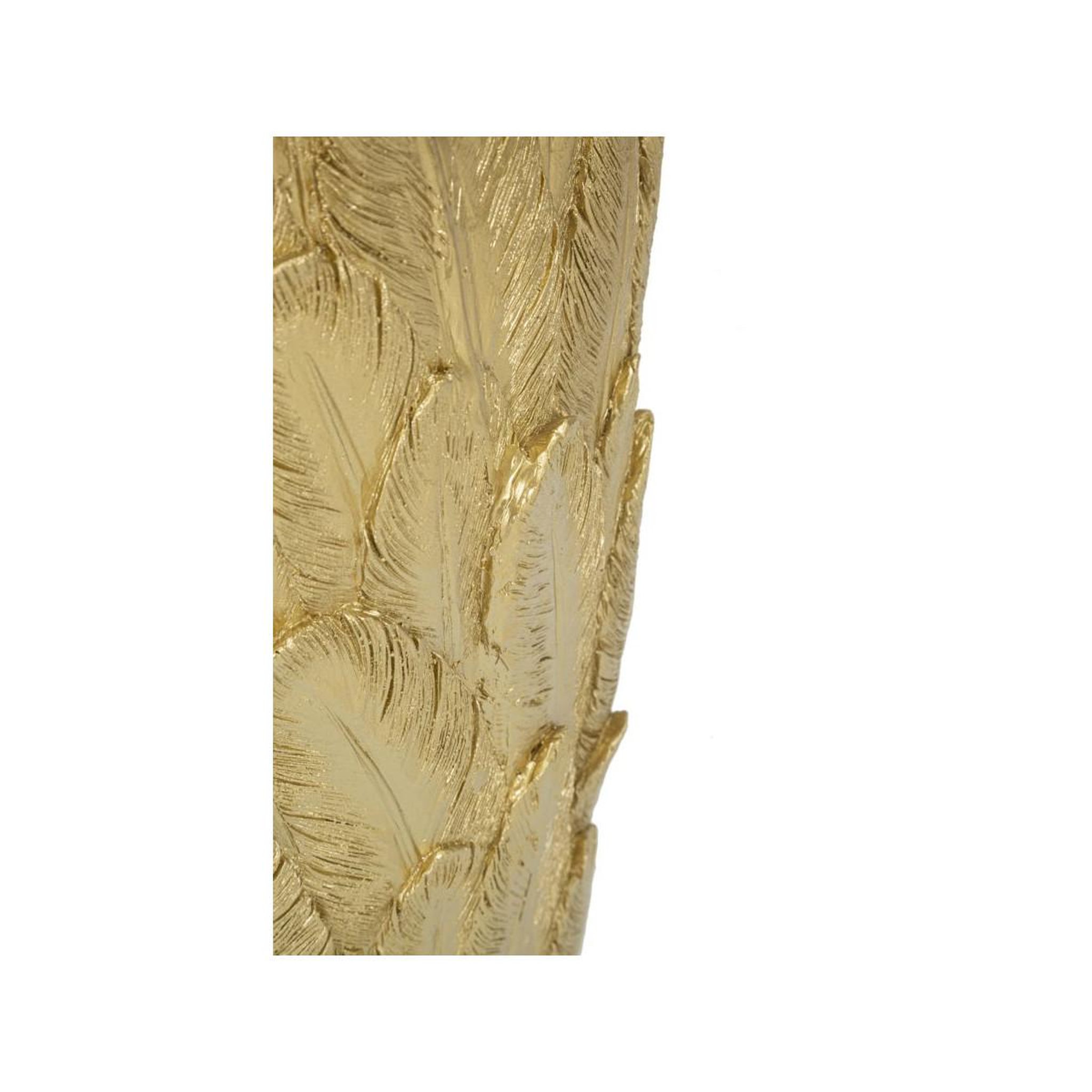 Voir la diapositive 4 : Paris Prix Vase design plumes  feathers  91cm or
