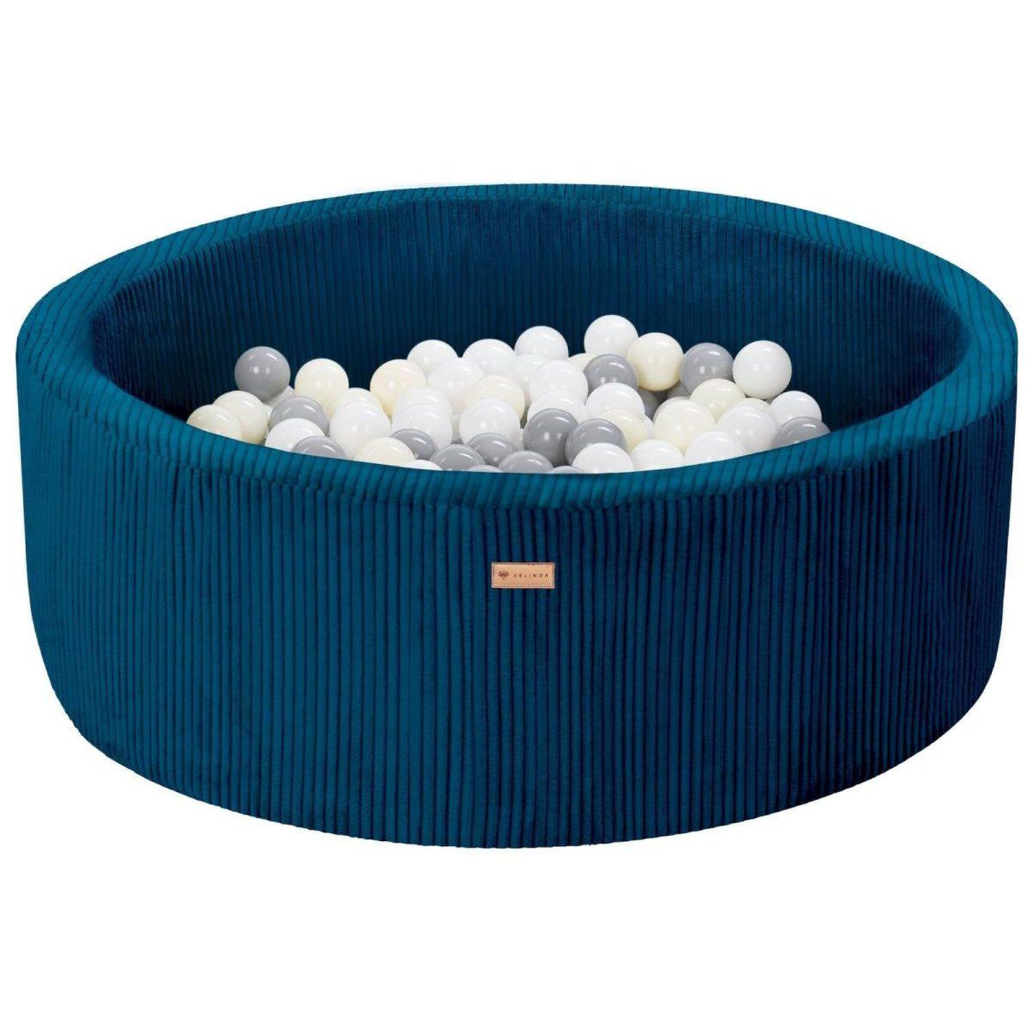 Piscine Velinda 200 Balles Diamètre 90 Cm Velours Côtelé - vue 2