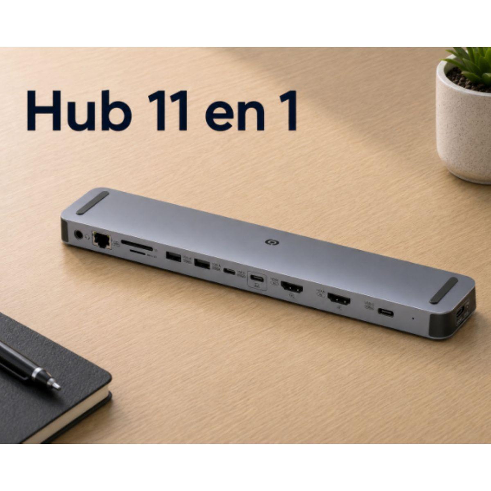 ESSENTIEL B Hub 11 en 1 usb c 8k