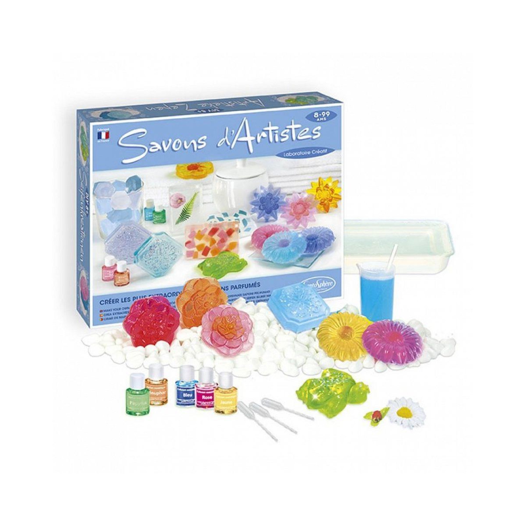 Voir la diapositive 1 : Sentosphere Kit creatif savons d'artistes