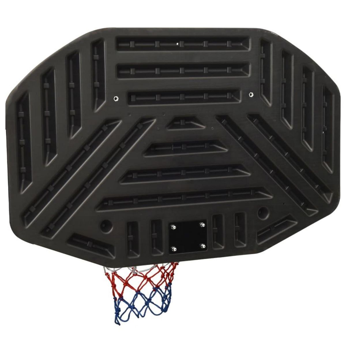 VIDAXL Panneau de basket-ball Noir 109x71x3 cm Polyethylene