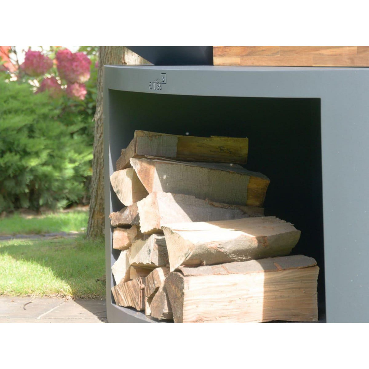 ARTISS DESIGN Brasero G3 Graphite plaque de cuisson acier inoxydable alimentaire - Artiss