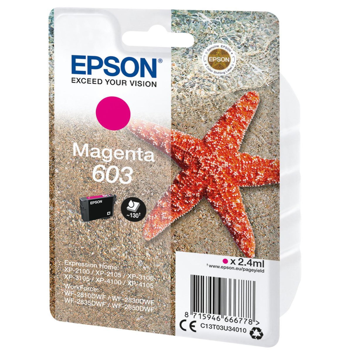 Epson CONSOMMABLE EPSON C 13 T 03 U 34010