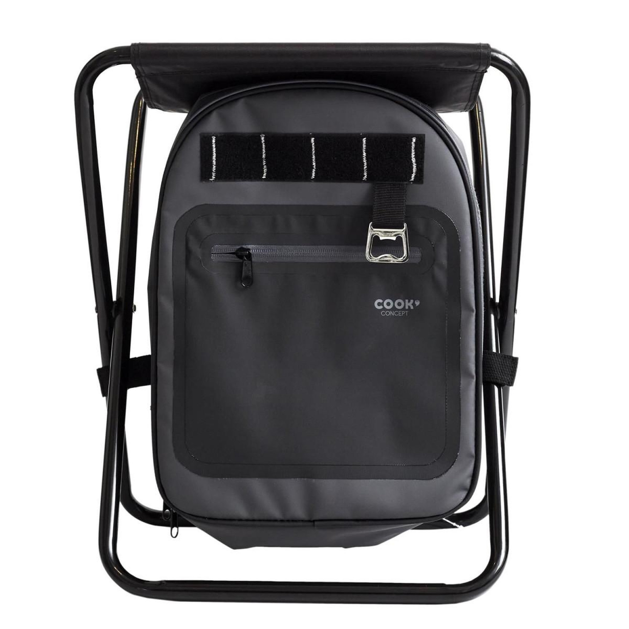 Voir la diapositive 2 : COOK CONCEPT Sac à dos avec assise  fraîcheur  38cm noir
