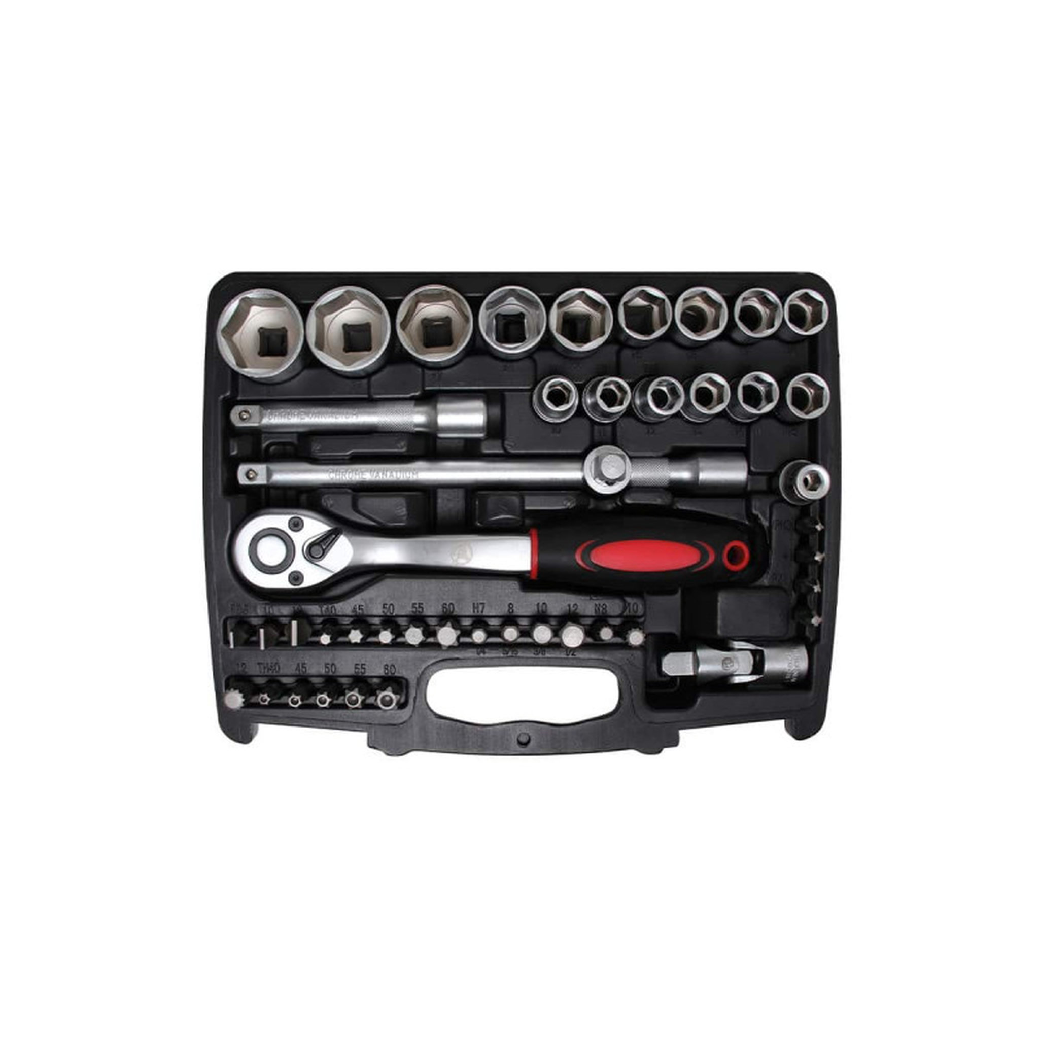 Voir la diapositive 2 :  Coffrets de douilles et accessoires BGS - en mm - 174 pcs - 9191