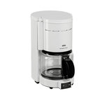 BRAUN Cafetière Braun Élégante Blanche