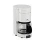 Voir la diapositive 1 : BRAUN Cafetière Braun Élégante Blanche