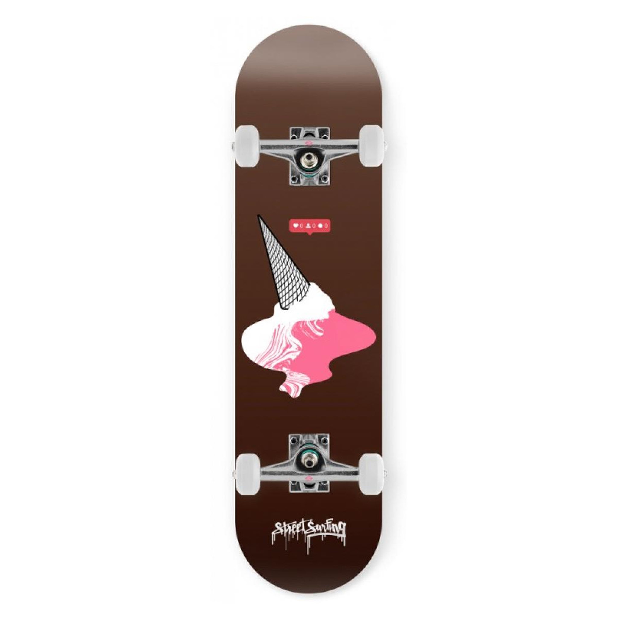 Voir la diapositive 2 : Street Surfing Street skateboard 31   broken dreams