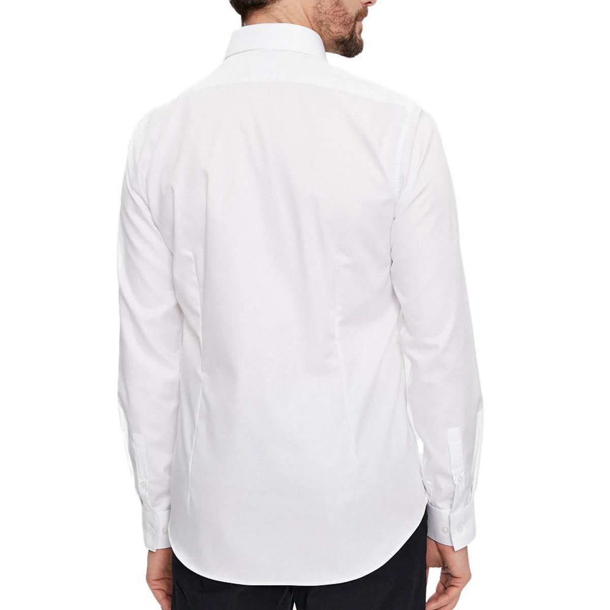 CALVIN KLEIN JEANS Chemise Blanche Homme Calvin Klein Jeans Twill Easy Care Slim