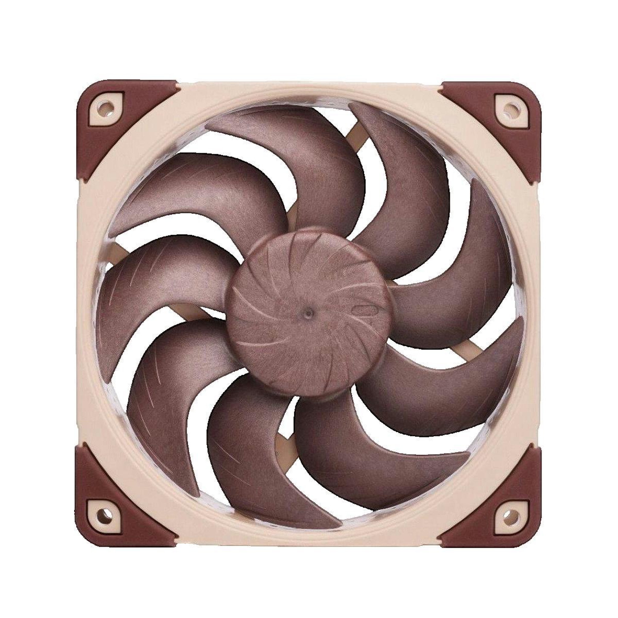 Voir la diapositive 3 : Noctua Ventilateur Noctua NF-A12x25 G2 LS-PWM beige et brun
