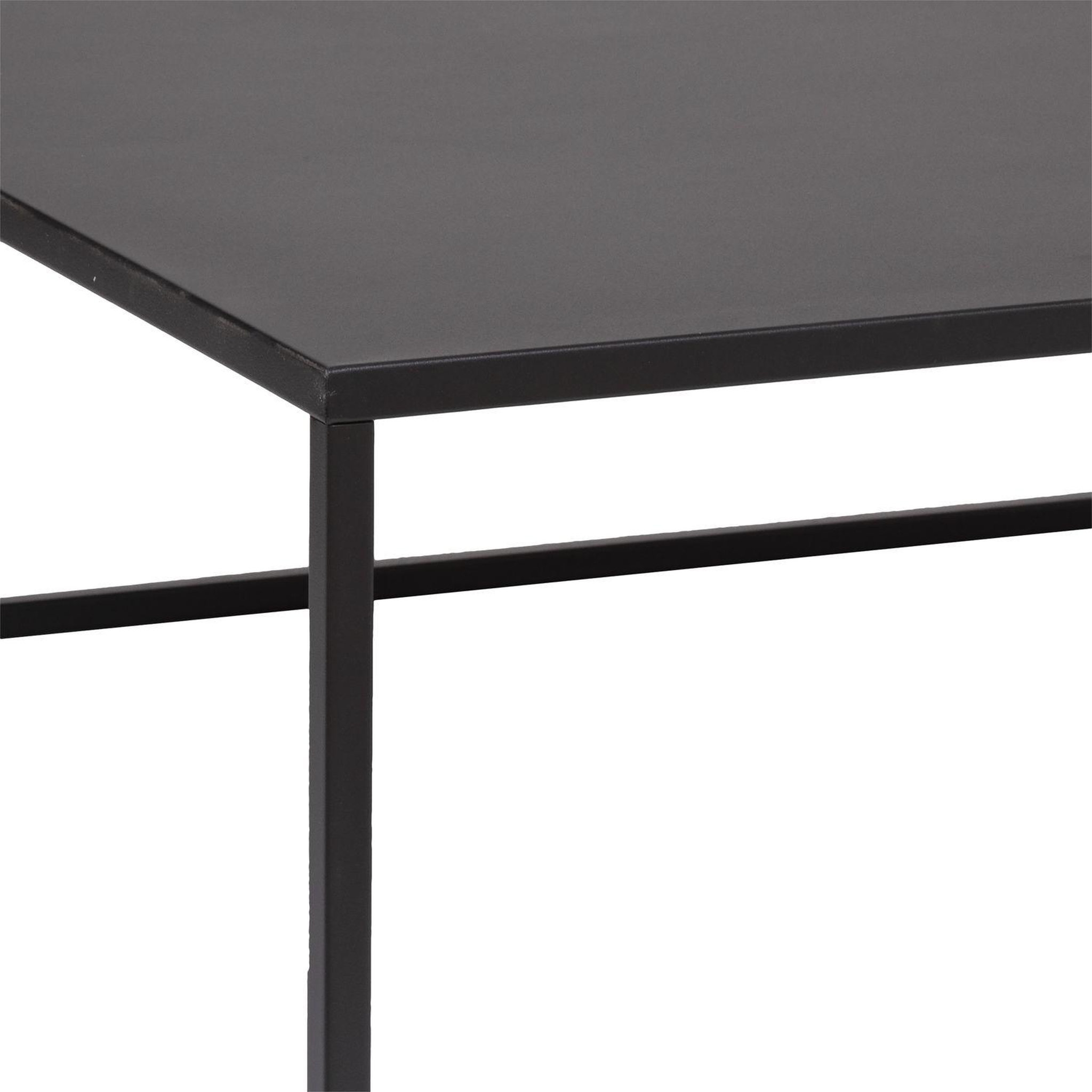 Voir la diapositive 3 : ATMOSPHERA Table basse en métal gota - noir