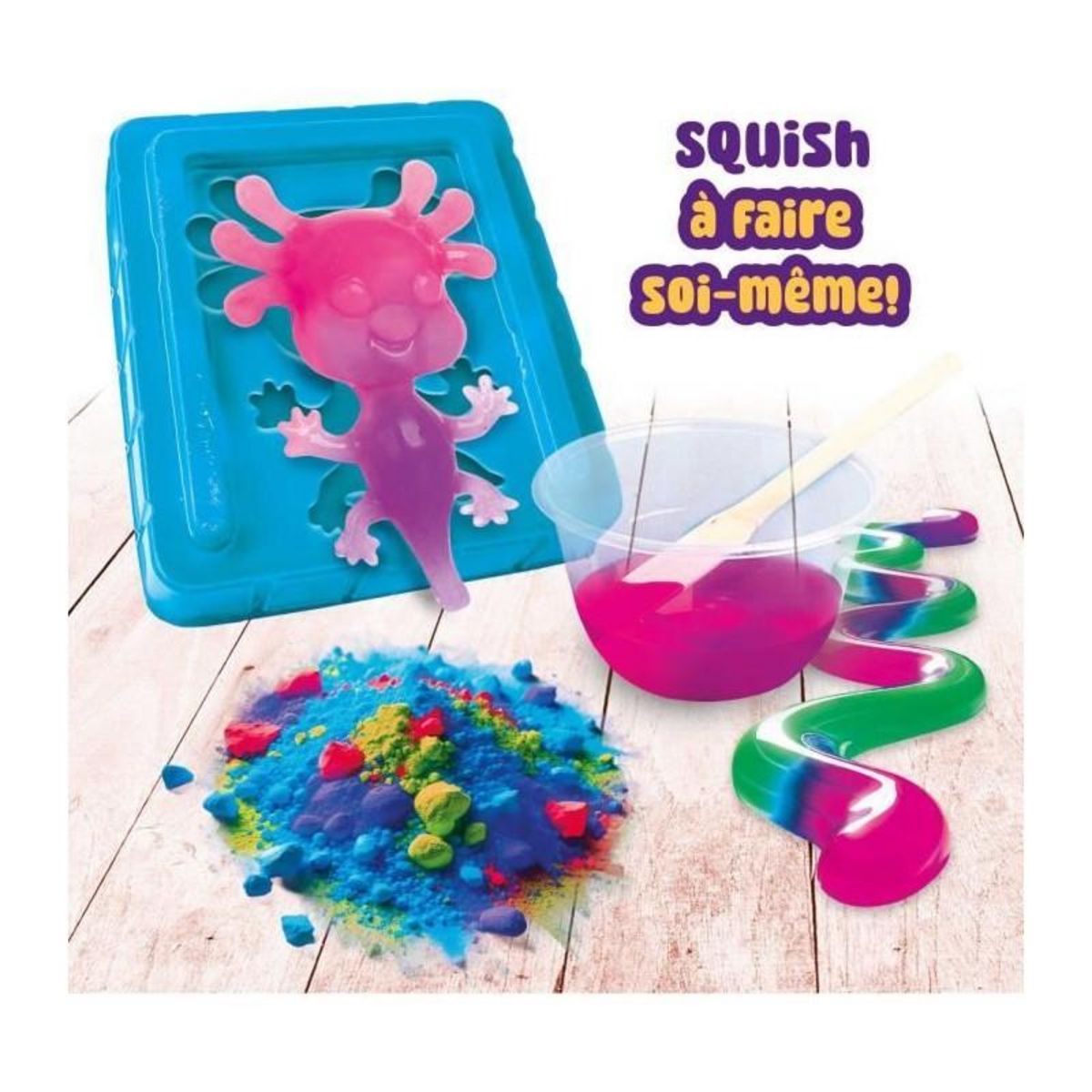 LISCIANI GIOCHI Pocket AXOLOTL - Kit Scientifique - SLUMI SCIENCE - Composants Magiques, Expérience Amusante