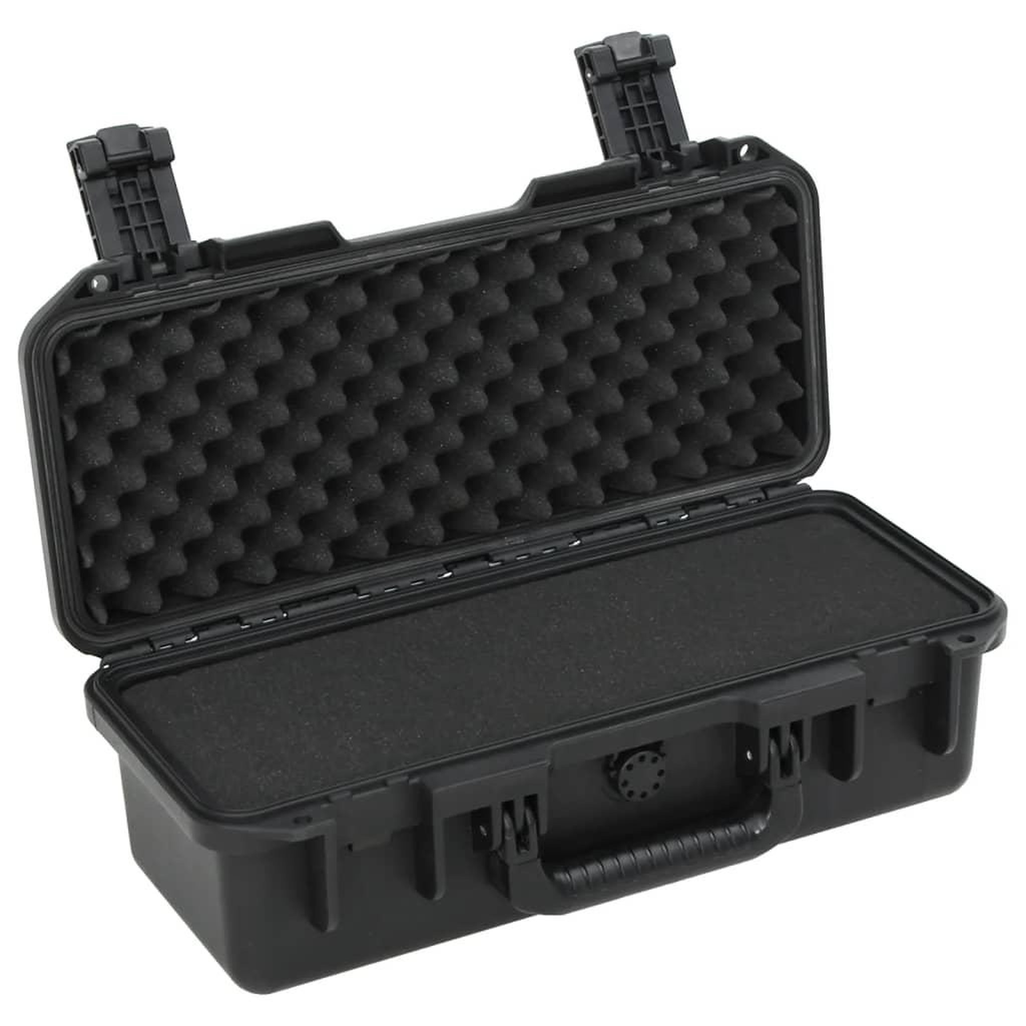 Voir la diapositive 3 : VIDAXL Valise de vol portable Noir 46,5x21,5x17,5 cm PP