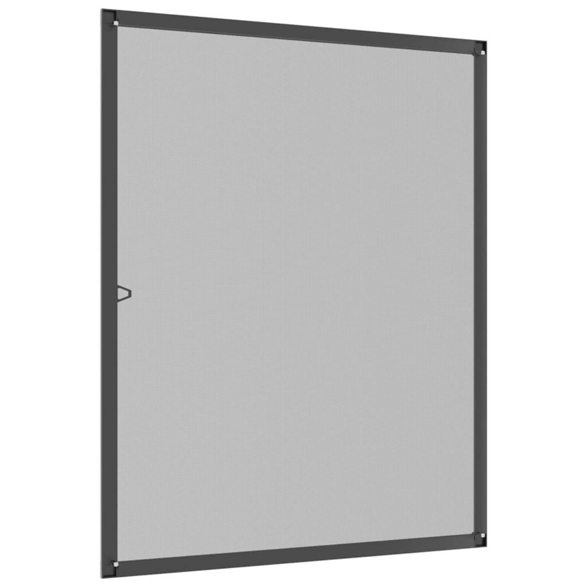 VIDAXL Moustiquaire pour fenetres Anthracite 80x100 cm