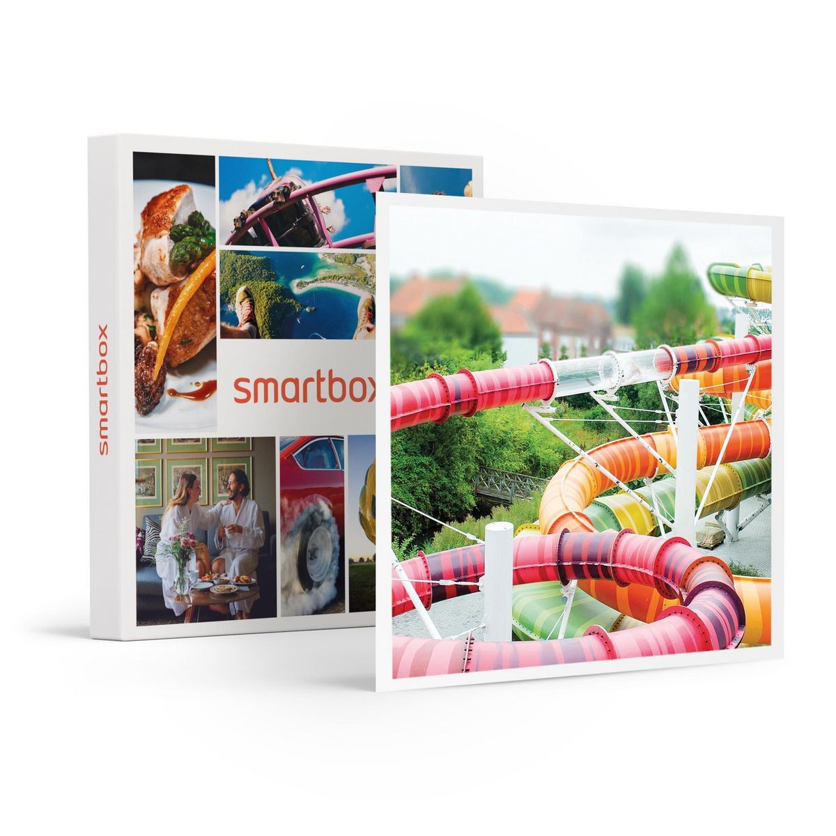 Smartbox Accès au Plopsaqua De Panne pour 3 adultes et 1 enfant - Coffret Cadeau Multi-thèmes
