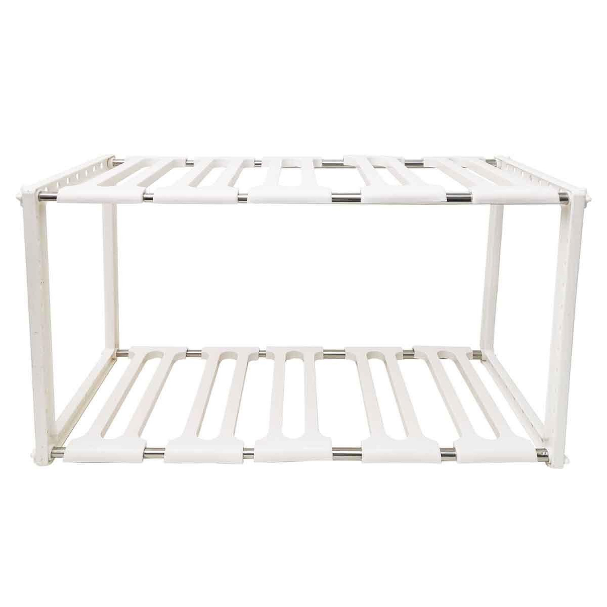 COOK CONCEPT Porte-ustensiles extensible  cuisine  40-68cm blanc