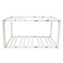 Voir la diapositive 1 : Paris Prix Porte-Ustensiles Extensible  Cuisine  40-68cm Blanc