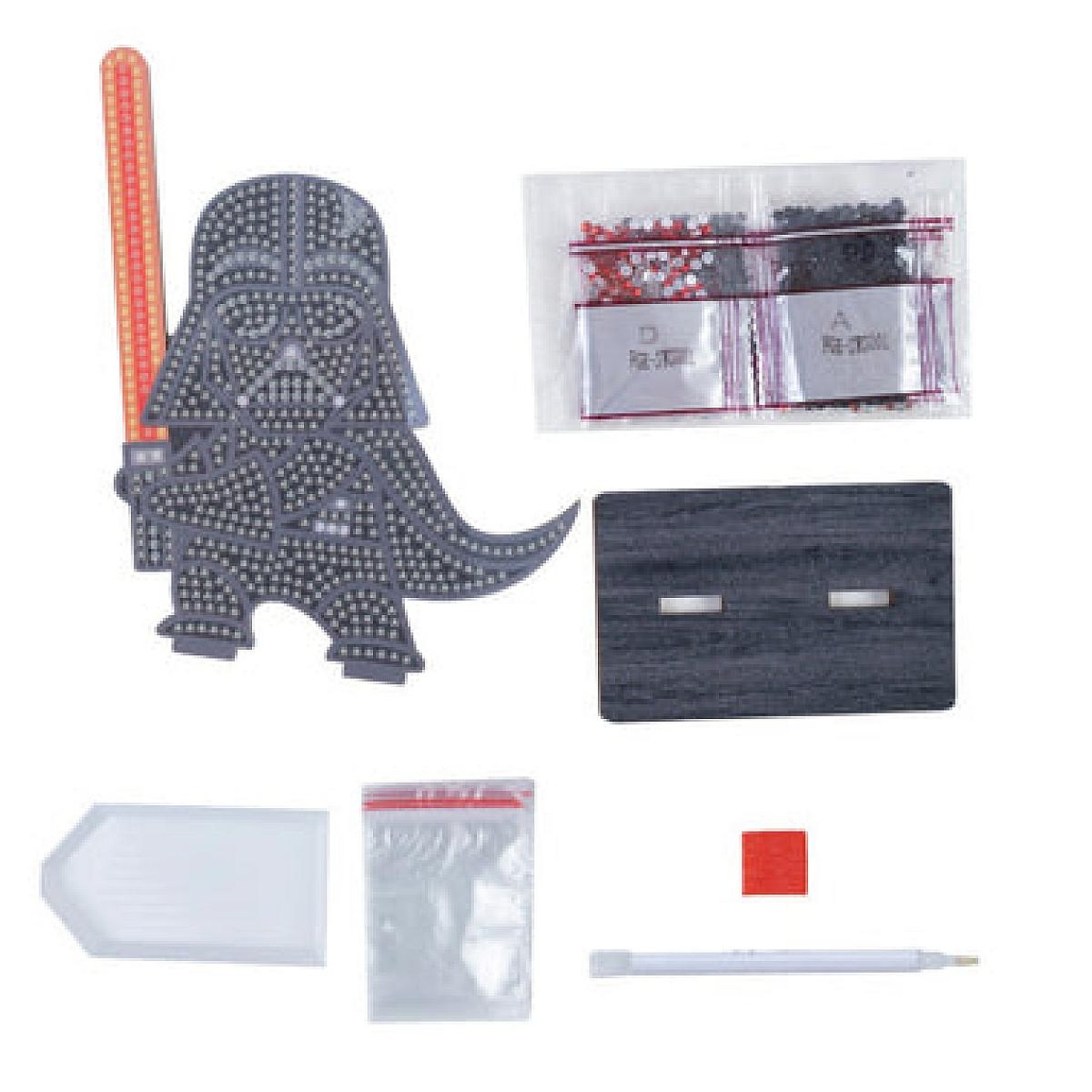 Voir la diapositive 5 : Oz International Kit figurine a diamanter Dark Vador