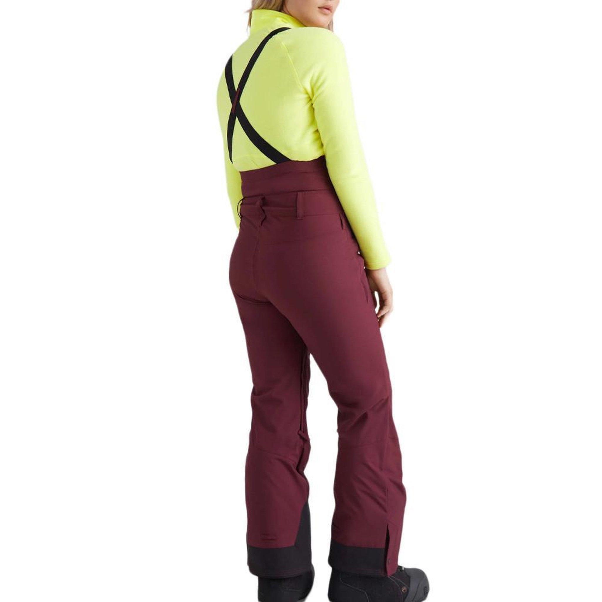 Voir la diapositive 3 : O'NEILL Salopette de ski bordeaux femme o'neill originals bib