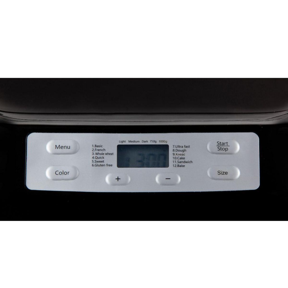 Domo Machine à pain 1kg 550w noir - b3974