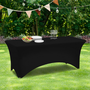 Voir la diapositive 5 : ID MARKET Housse noire pour table pliante 180 CM