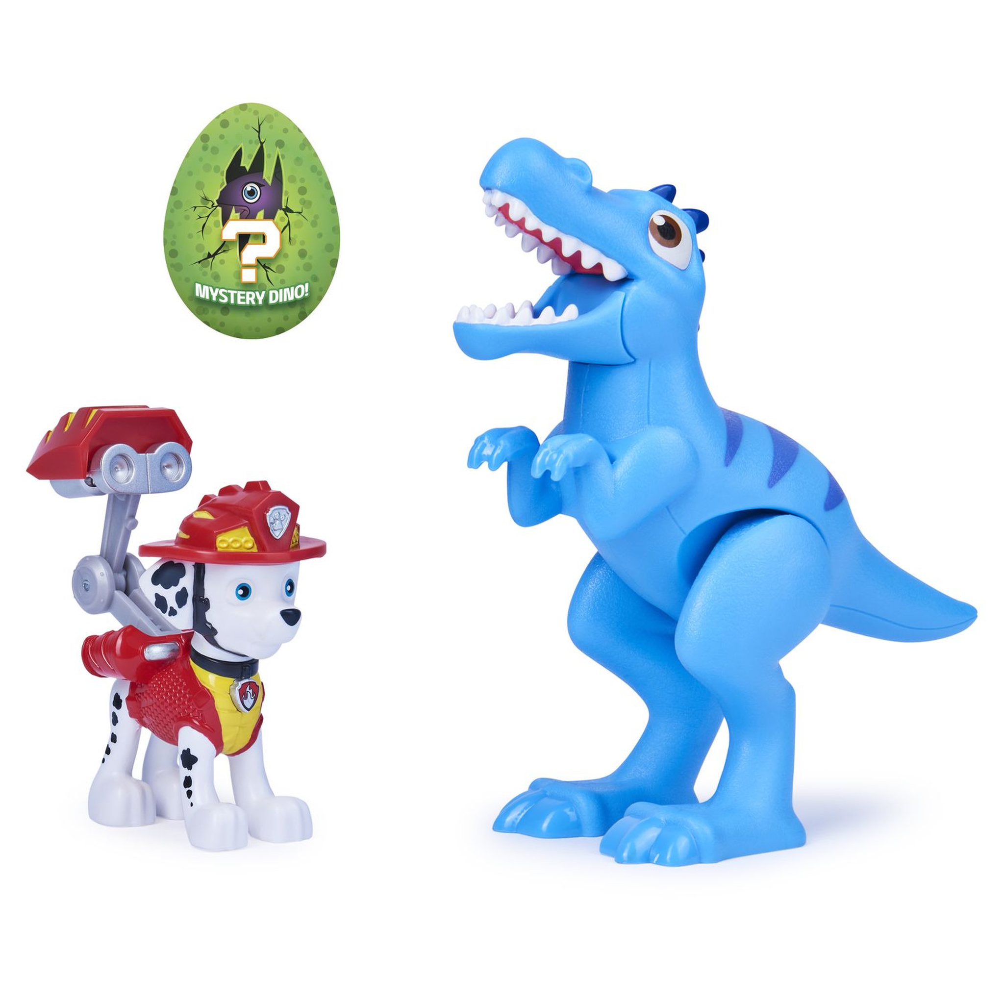 Voir la diapositive 1 : SPIN MASTER Pack de 2 figurines Dino Rescue Pat'Patrouille - Marshall