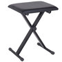 Voir la diapositive 1 : HOMCOM HOMCOM Tabouret banquette réglable pliable pour piano et clavier acier revêtement synthétique noir