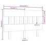 Voir la diapositive 6 : VIDAXL Tete de lit Gris 143,5x3x81 cm Bois massif de pin