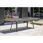 Voir la diapositive 3 : Paris Prix Ensemble Table de Jardin & 8 Chaises  Stockholm  200-300cm Gris Anthracite
