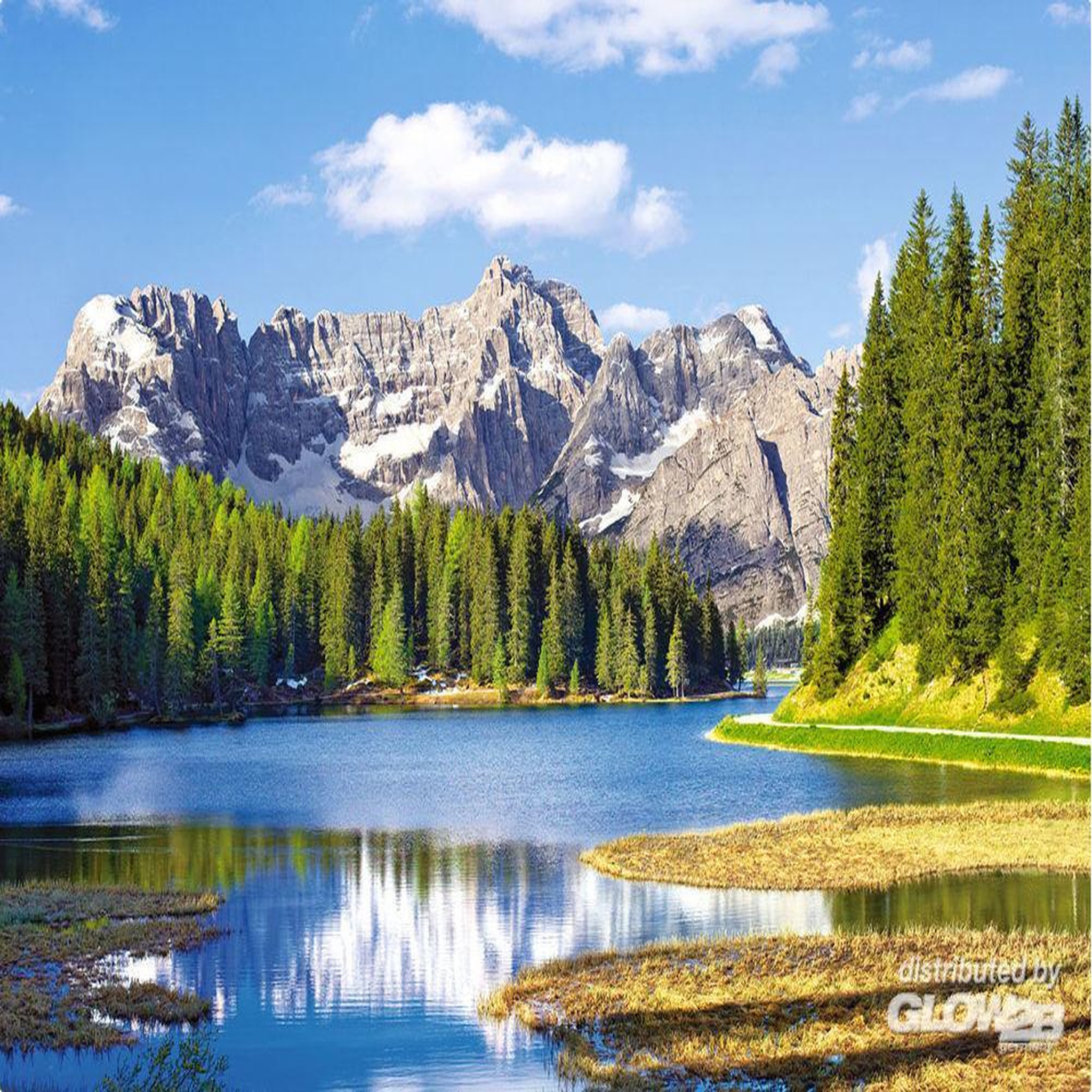 Voir la diapositive 2 : Castorland Puzzle 3000 pièces - Lac de Misurina