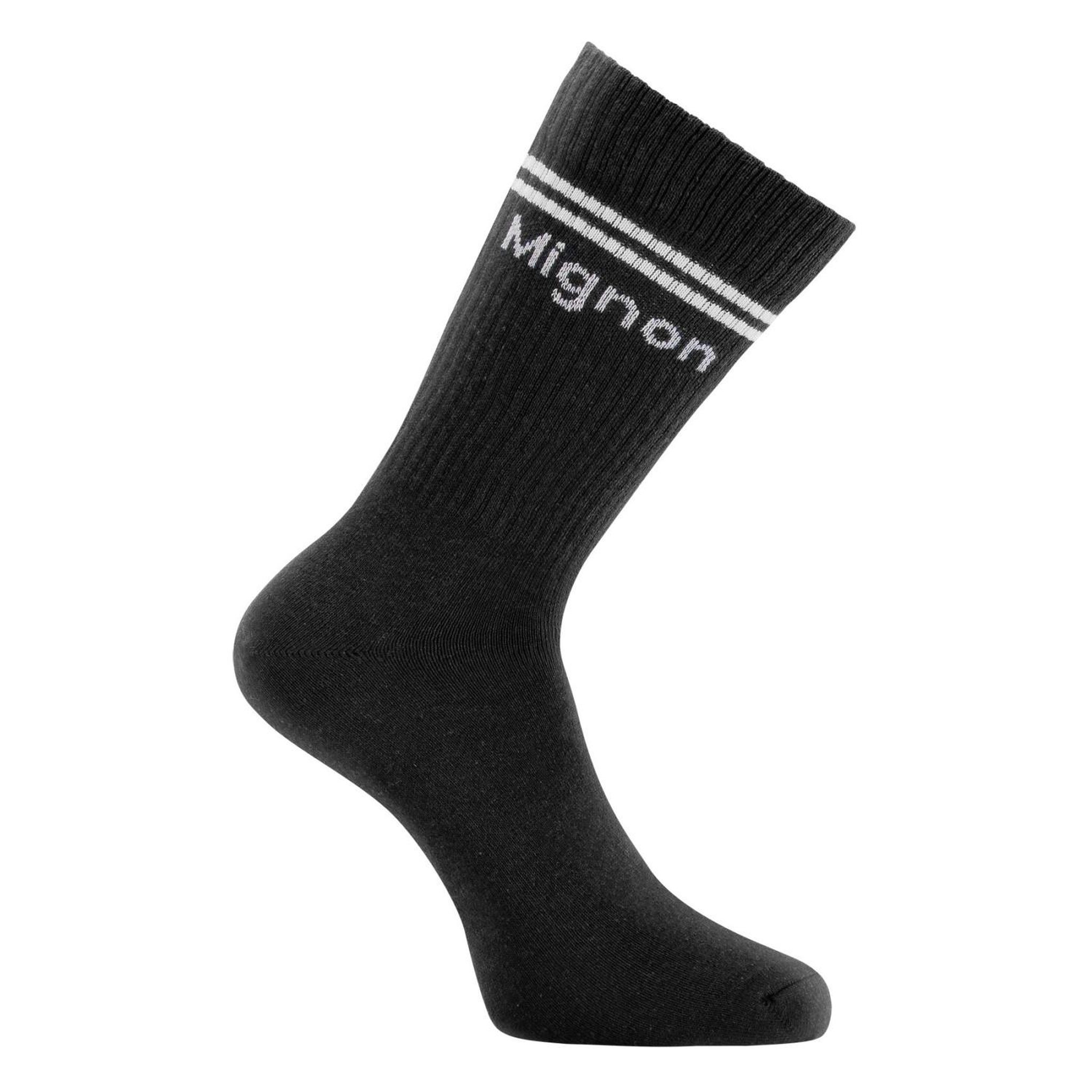 Voir la diapositive 2 : TWINDAY Lot de 2 paires de chaussettes homme type tennis mignon et parfait