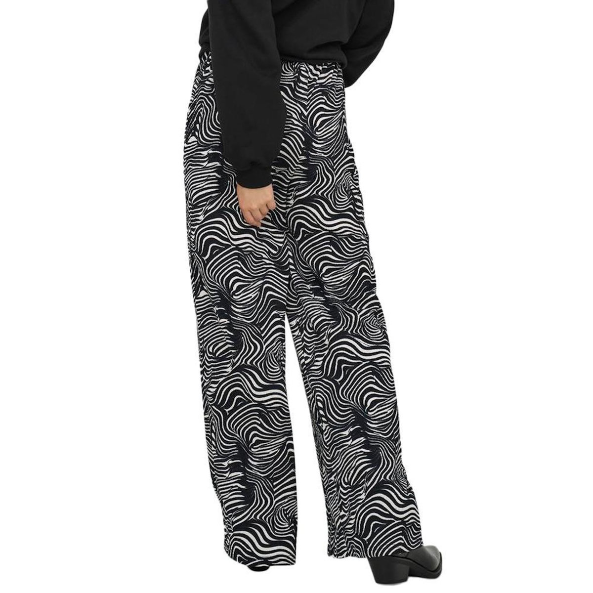 JACQUELINE DE YONG Pantalon Fluide Beige/ Femme JDY Debbie