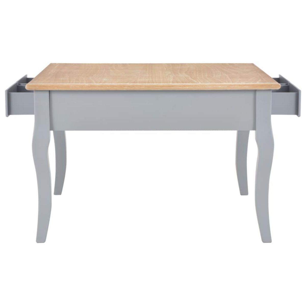 VIDAXL Table basse Gris 80 x 80 x 50 cm Bois