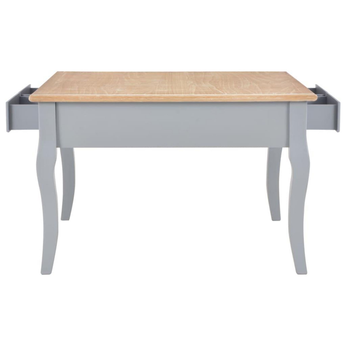 VIDAXL Table basse Gris 80 x 80 x 50 cm Bois