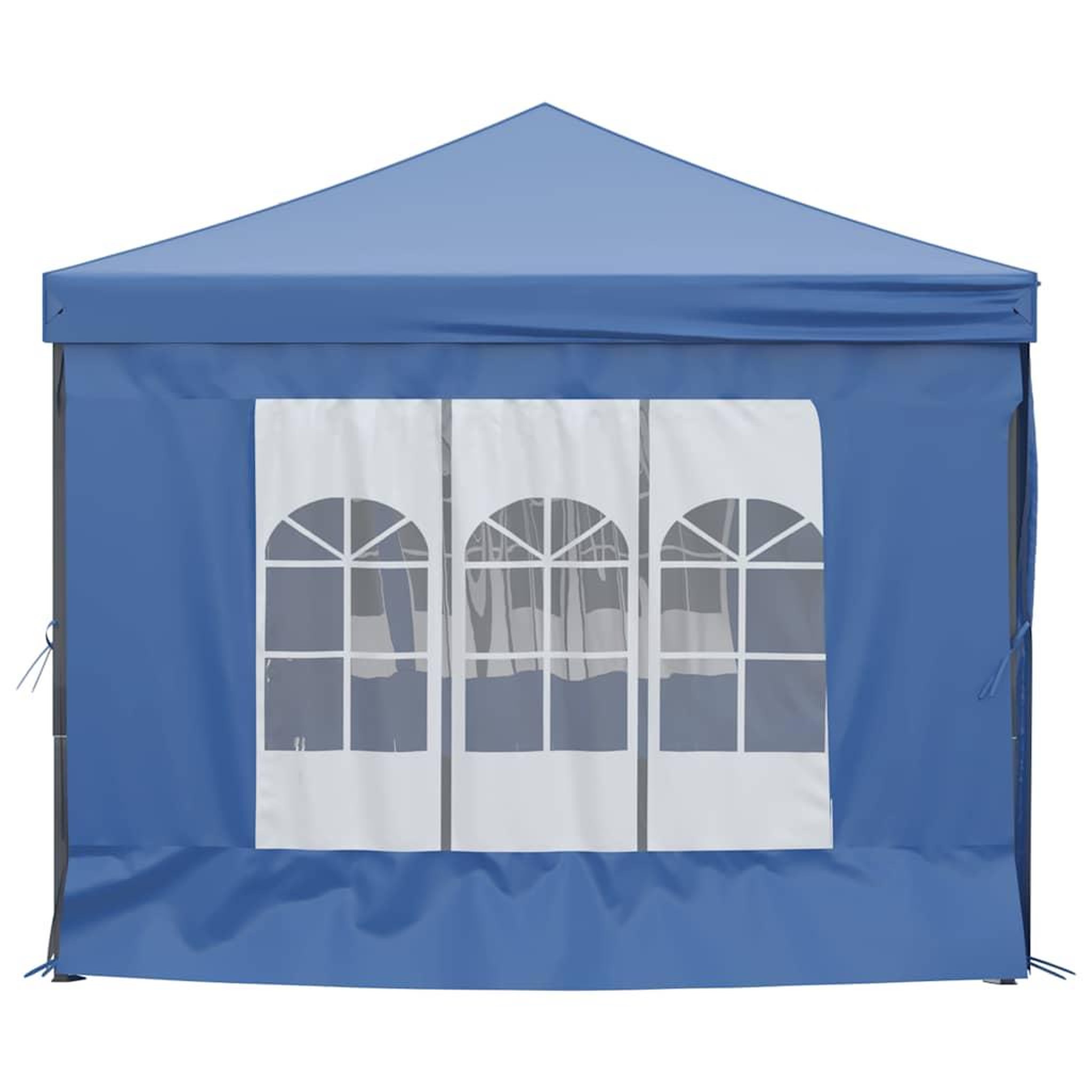 Voir la diapositive 4 : VIDAXL Tente de reception pliable avec parois Bleu 3x6 m