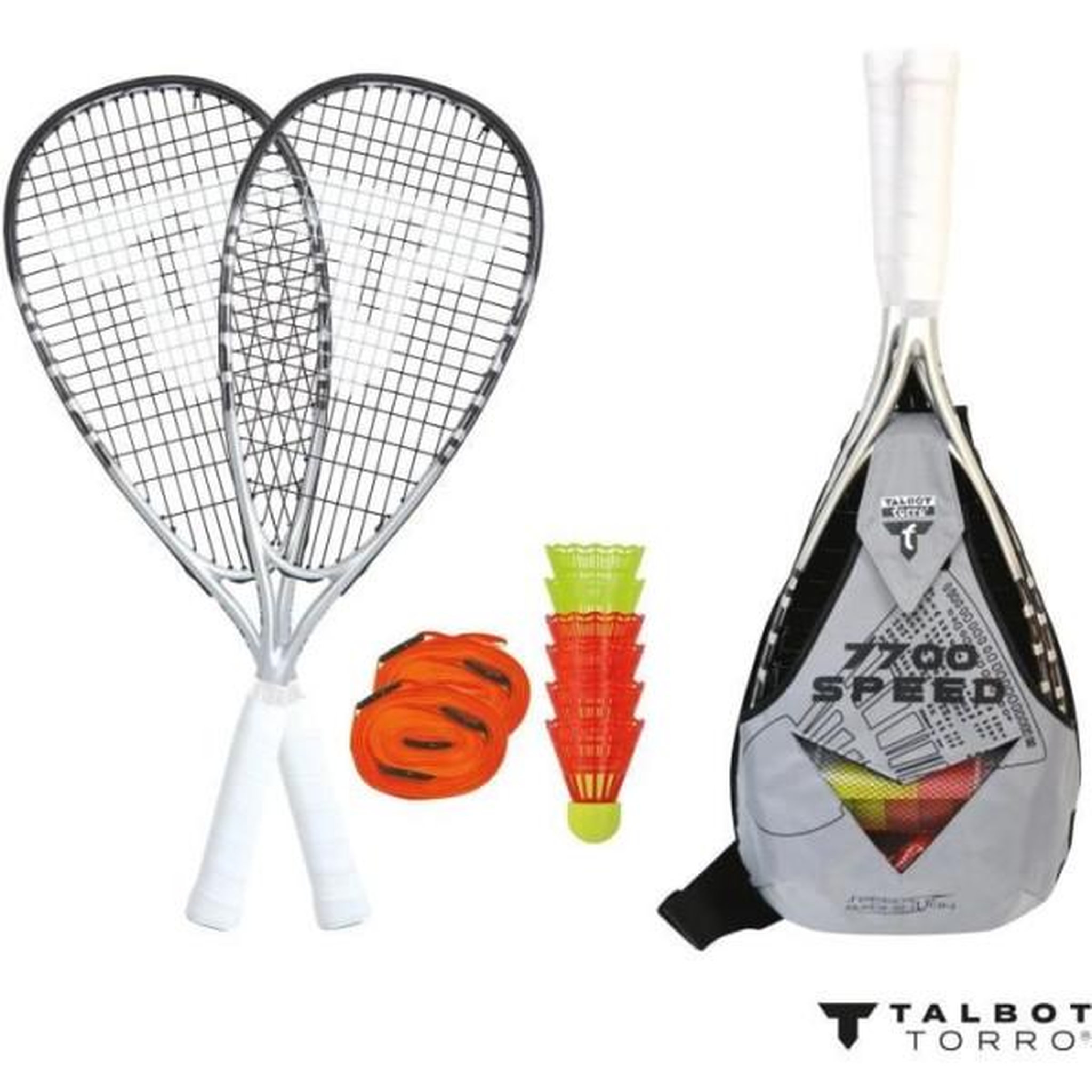 Voir la diapositive 2 : SCHILDKROT Set de Speedbadminton - SCHILDKRÖT - Set SPEED 7700 LED