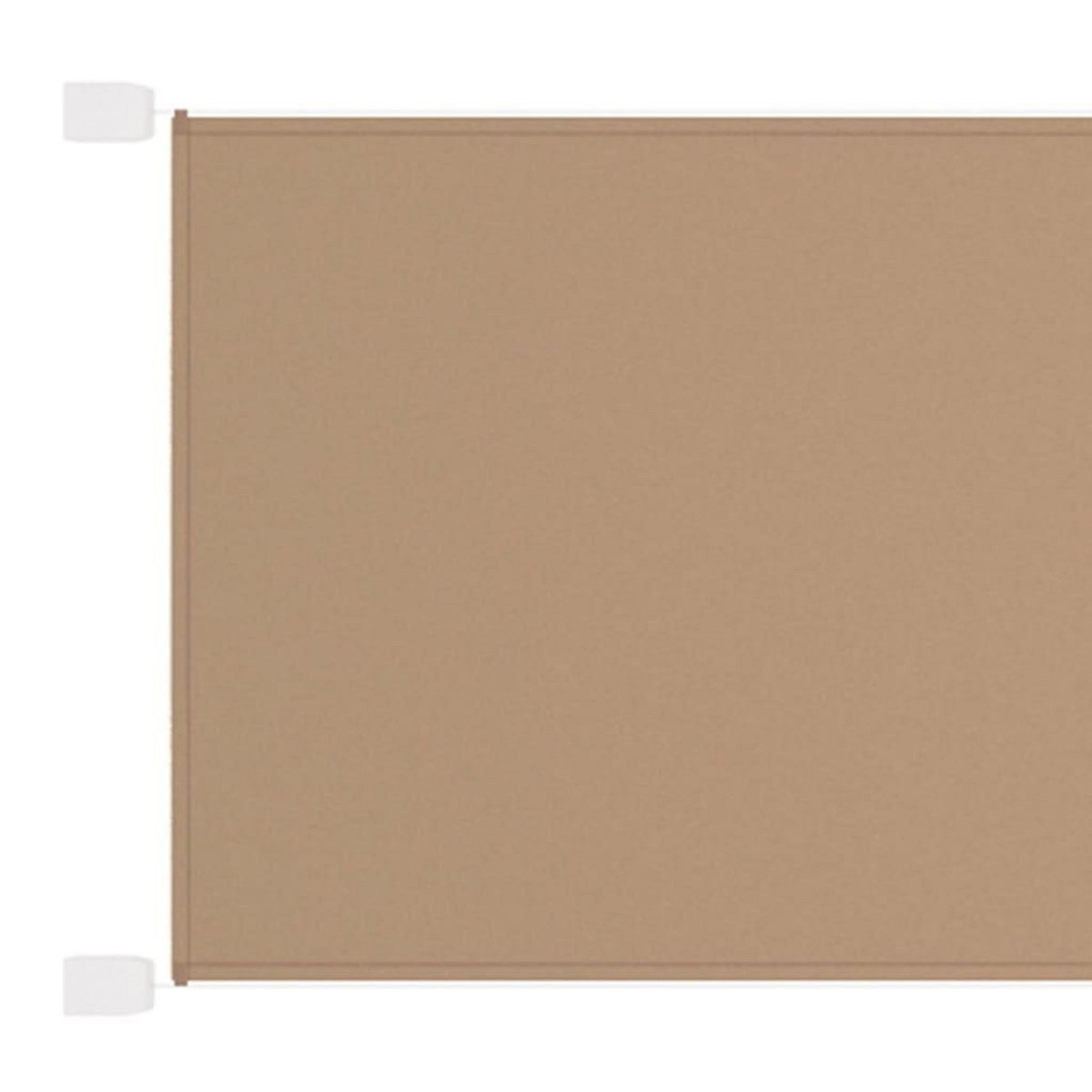 VIDAXL Auvent vertical Taupe 180x1000 cm Tissu oxford