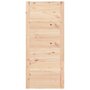 Voir la diapositive 4 : VIDAXL Porte de grange 90x1,8x204,5 cm Bois massif de pin
