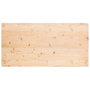 Voir la diapositive 4 : VIDAXL Dessus de table 110x60x2,5 cm bois de pin massif rectangulaire