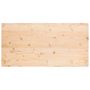 Voir la diapositive 4 : VIDAXL Dessus de table 110x60x2,5 cm bois de pin massif rectangulaire