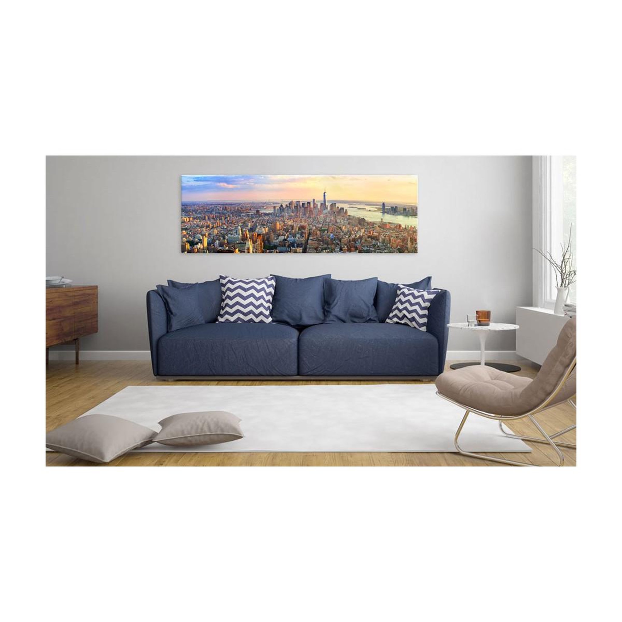 Voir la diapositive 2 : Paris Prix Tableau Imprimé  New York Panorama