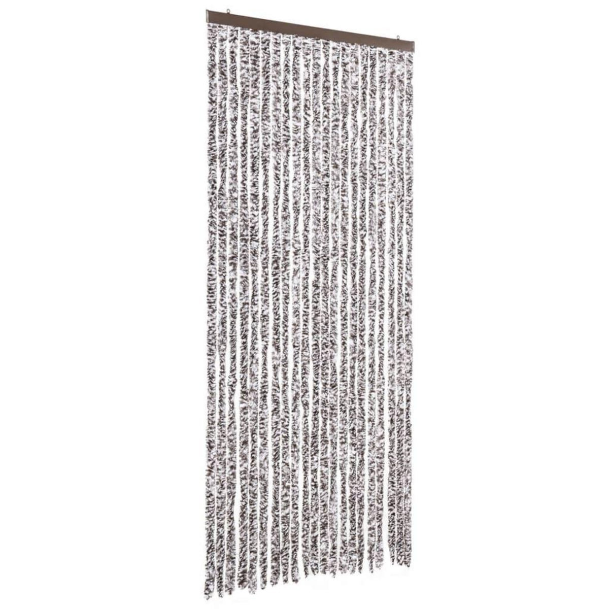 VIDAXL Moustiquaire Marron et beige 90x200 cm Chenille